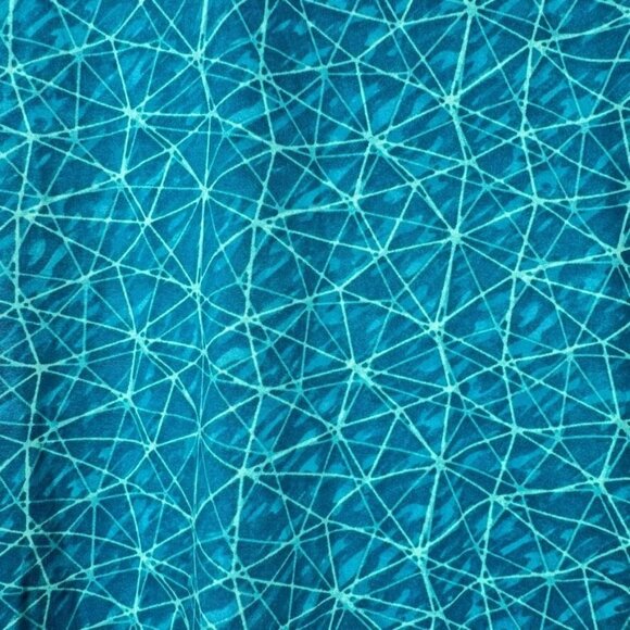 Spyder Blue Rash Guard Swim Shirt Sun Protection UPF 30 Wicking Quick Dry L - Picture 2 of 10